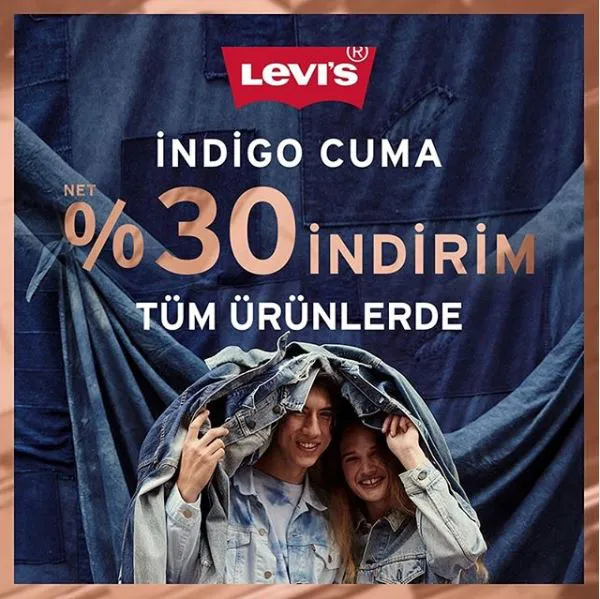 Levi's İndigo Cuma Kampanyası!