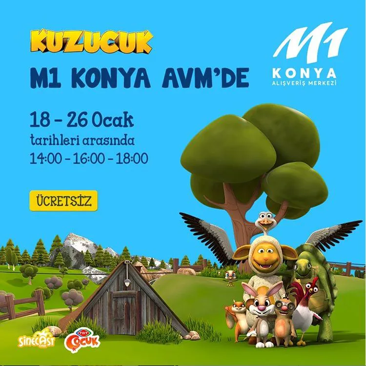 M1 Konya AVM Kuzucuk Müzikal Etkinliği! M1 Konya AVM Kuzucuk Müzikal Etkinliği!