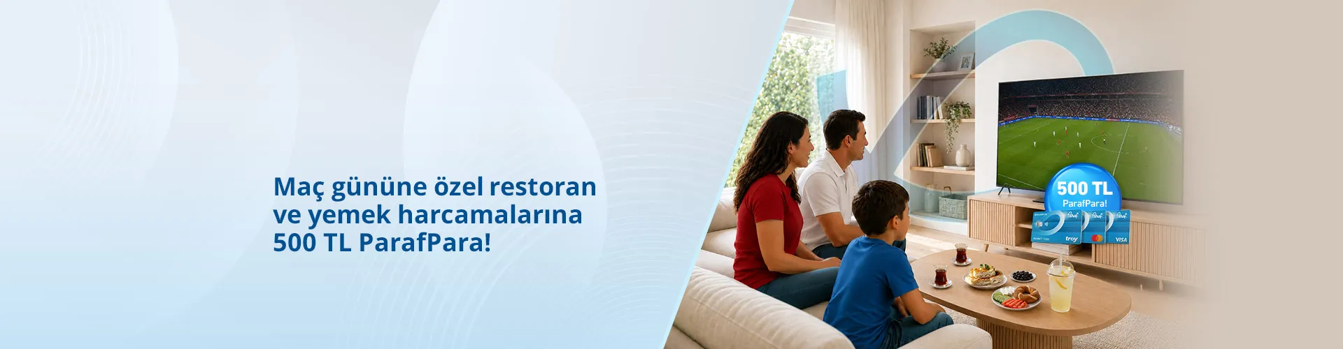 ParafPar ile Restoran Keyfi! 500 TL ParafPara