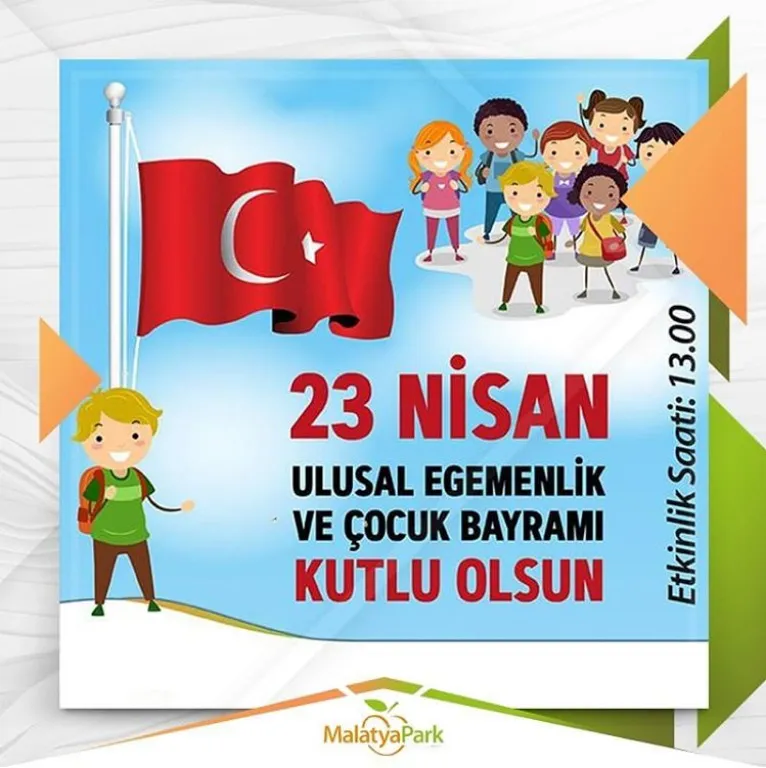 23 Nisan Ulusal Egemenlik ve Çocuk Bayramı'nda çocuklarımız için eğlenceler MalatyaPark'ta! 23 Nisan Ulusal Egemenlik ve Çocuk Bayramı'nda çocuklarımız için eğlenceler MalatyaPark'ta!