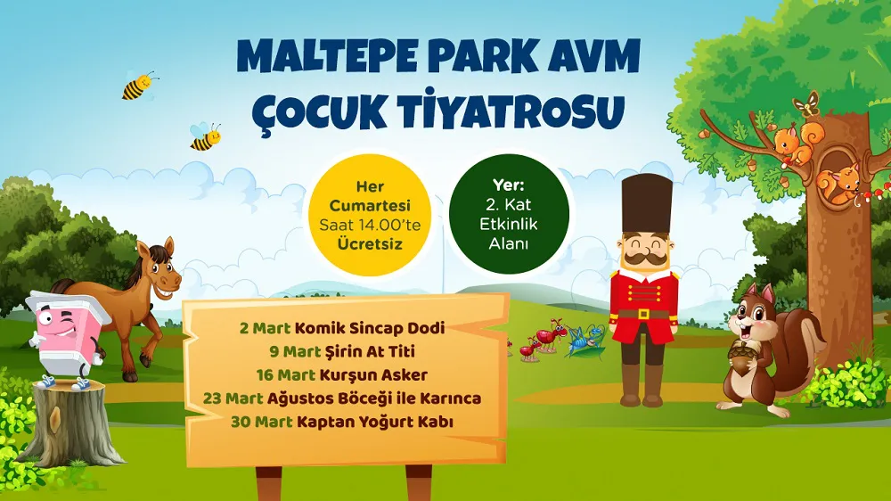 Maltepe Park AVM Çocuk Tiyatrosu!