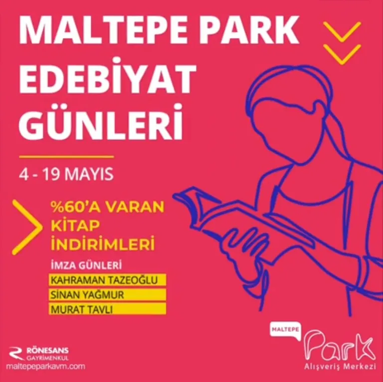 Maltepe Park Edebiyat Günleri! Maltepe Park Edebiyat Günleri!