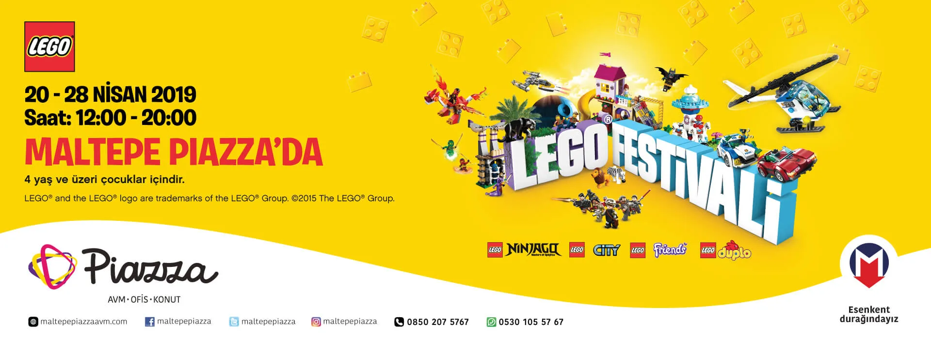 Maltepe Piazza Lego Festivali!