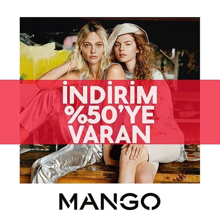 Mango'nun heyecanla beklenen %50'ye varan indirimi başladı!