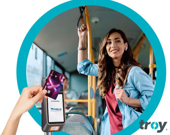 Manisa’da hafta içi her gün ilk ulaşımın İş Bankası TROY logolu kartlarla ücretsiz