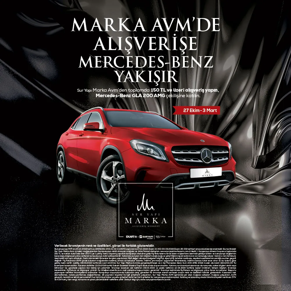 Marka AVM'de Alışverişe Mercedes-Benz Yakışır! Marka AVM'de Alışverişe Mercedes-Benz Yakışır!