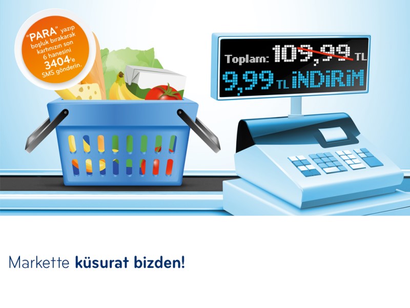 Markette ParafÜstü ile ayda 25 TL’ye kadar indirim! Markette ParafÜstü ile ayda 25 TL’ye kadar indirim!