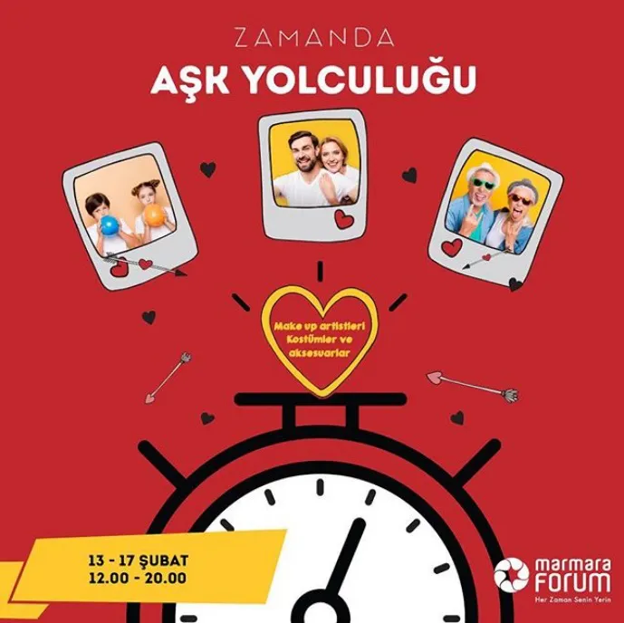 Marmara Forum Zamanda Aşk Yolculuğu!