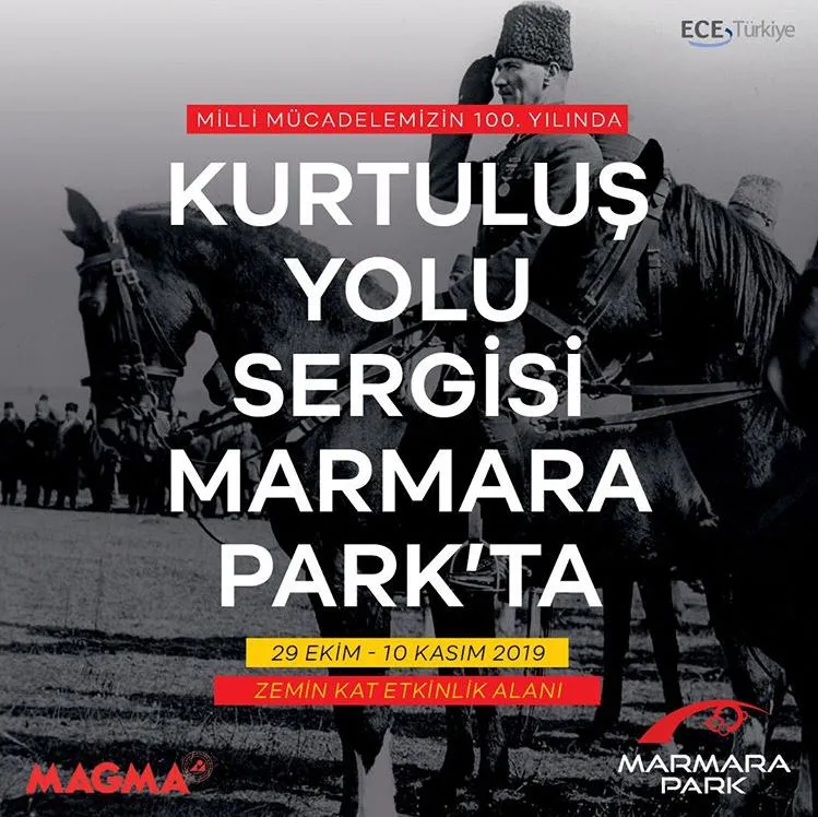 Marmara Park Kurtuluş Yolu Sergisi! Marmara Park Kurtuluş Yolu Sergisi!