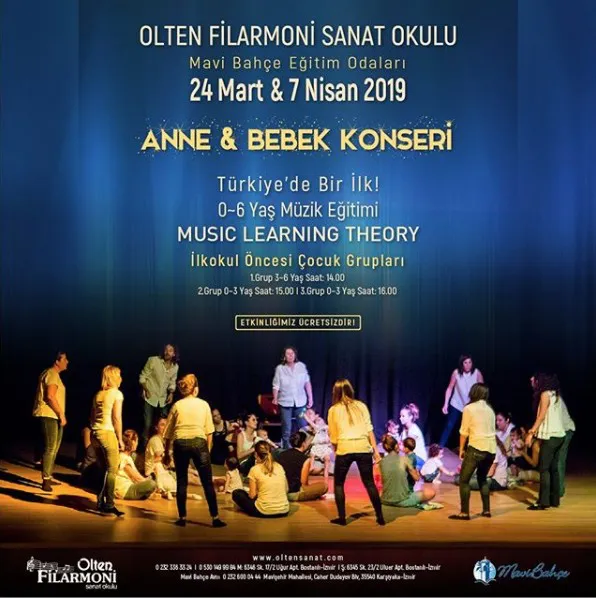 MaviBahçe Olten Filarmoni Sanat Okulu Anne & Bebek Konseri!