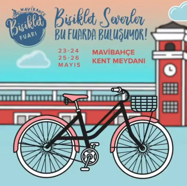 MaviBahçe Bisiklet Fuarı 23-24 25-26 Mayıs'ta!