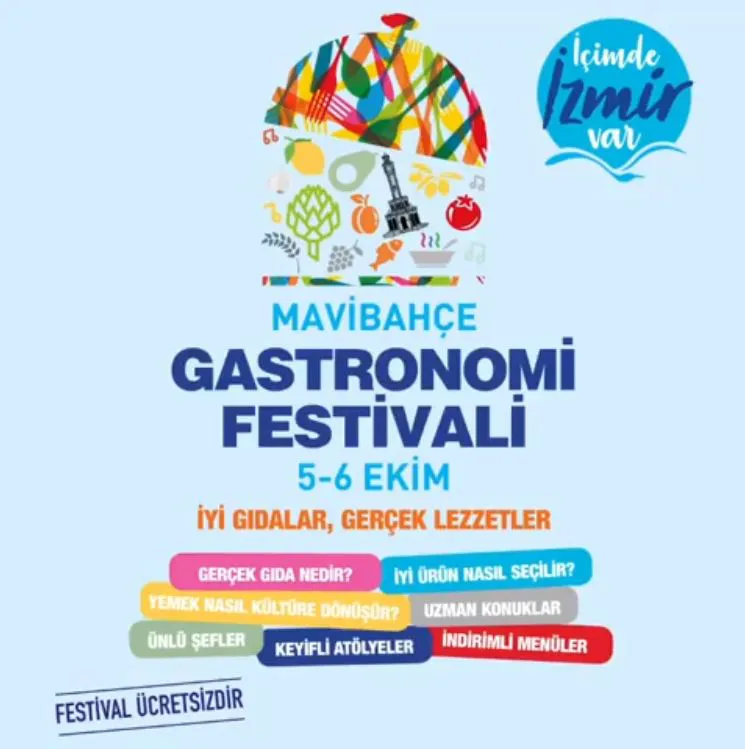 MaviBahçe Gastronomi Festivali başlıyor! 
