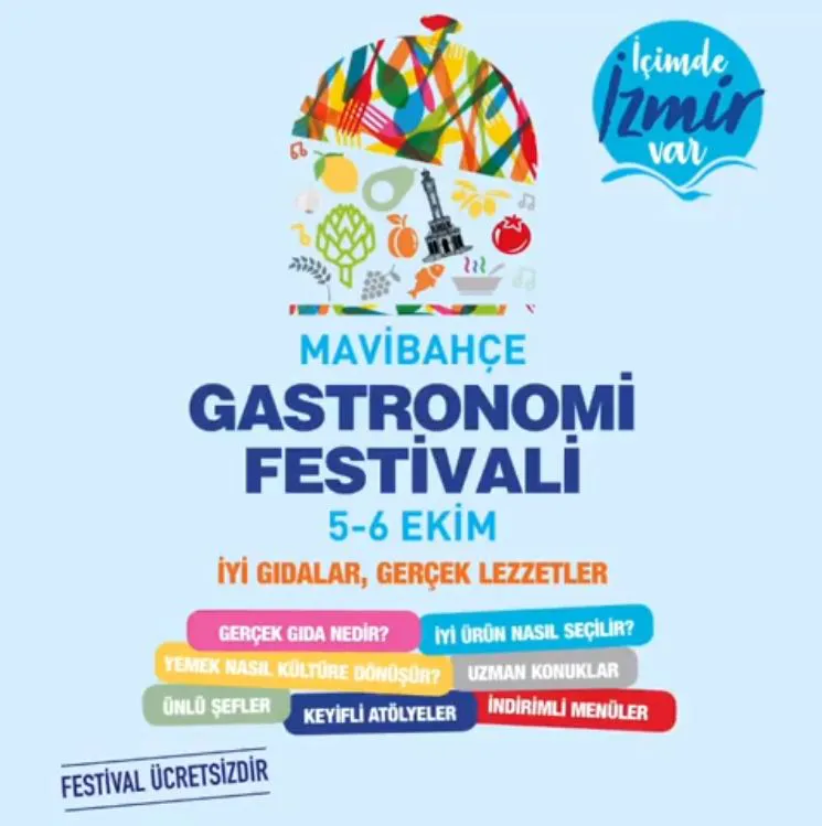 MaviBahçe Gastronomi Festivali başlıyor! MaviBahçe Gastronomi Festivali başlıyor!