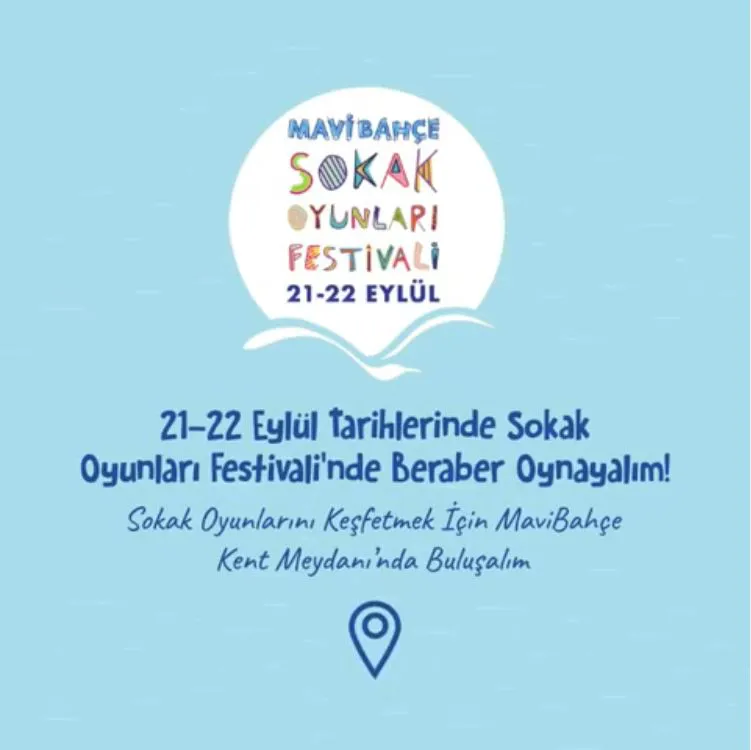 MaviBahçe Sokak Oyunları Festivali!