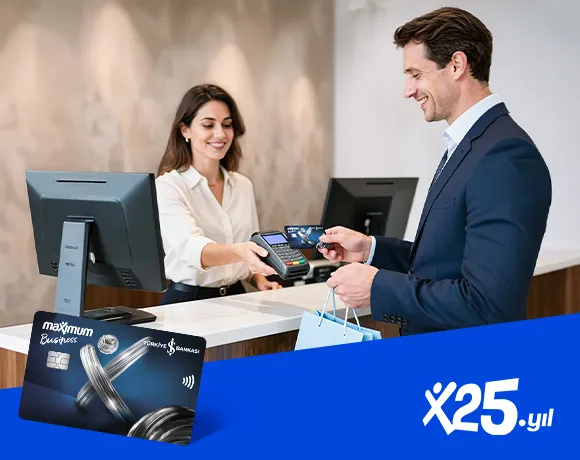 Maximum’un 25. Yılına Özel Fırsat! 2.500 TL MaxiPuan Kazanma Şansı
