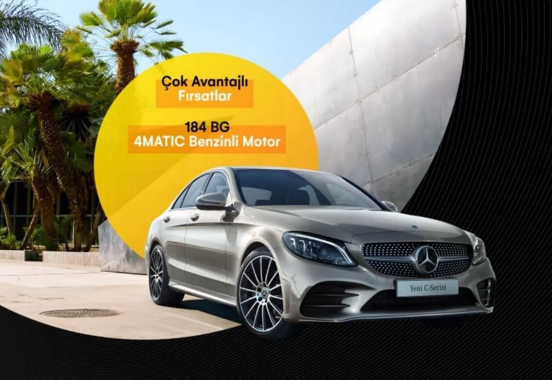 Yeni Mercedes C-Serisi Ağustos Fırsatları!