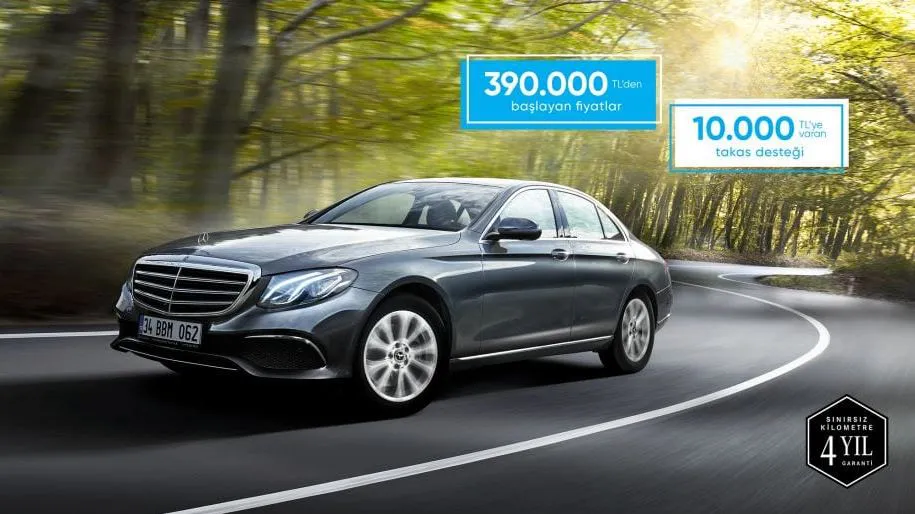 Mercedes E-Serisi Sedan 390.000 TL'den Başlayan Fiyatlarla!