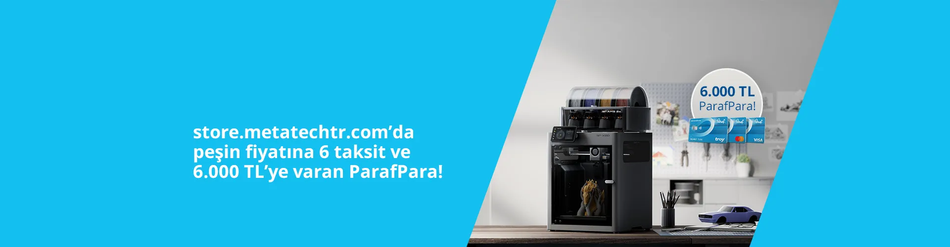 Metatechtr Kampanyası: Peşin Fiyatına Taksit + ParafPara