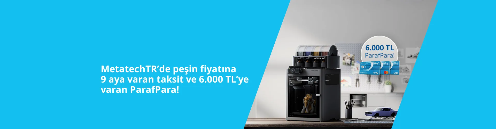 Metatechtr Kampanyası: Peşin Fiyatına Taksit + ParafPara