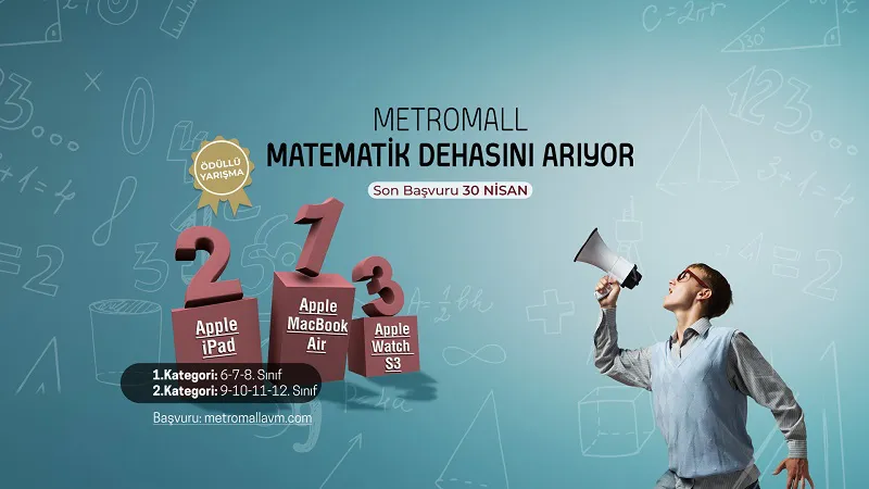 MetroMall Matematik Dehasını Arıyor Yarışması!
