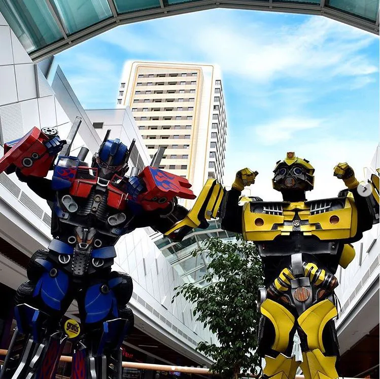 Metromall  Optimus Prime ve Bumblebee Gösterisi!