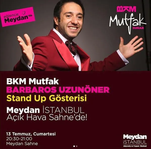 Meydan İstanbul Barbaros Uzunören Stand Up Gösterisi!