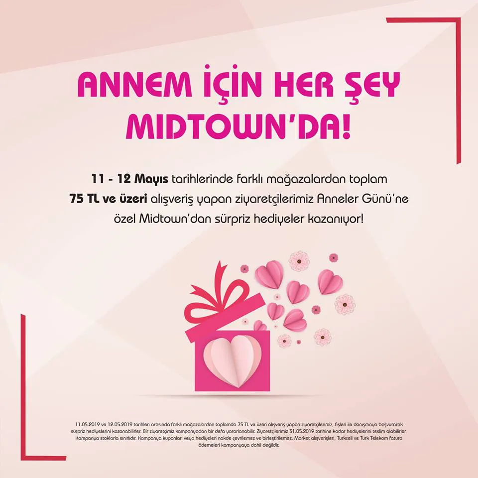 Annem için her şey Midtown’da! 
