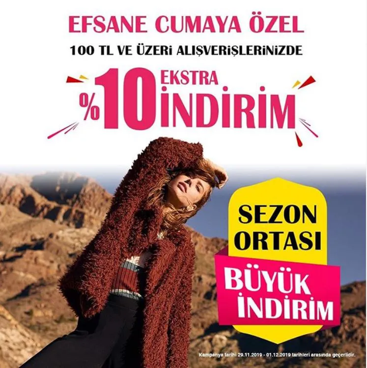 Miss Murem Efsane Cuma Kampanyası!