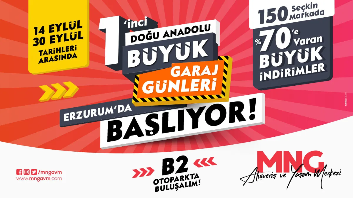 MNG AVM Garaj Günleri Başlıyor!