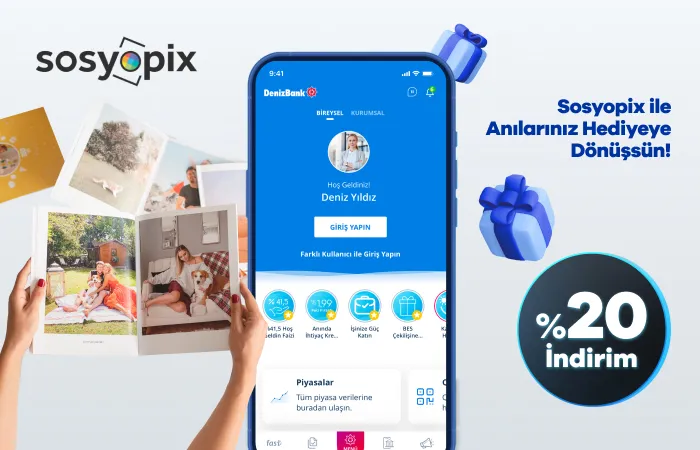 MobilDeniz ile Sosyopix’te %20 İndirim Ayrıcalığı!