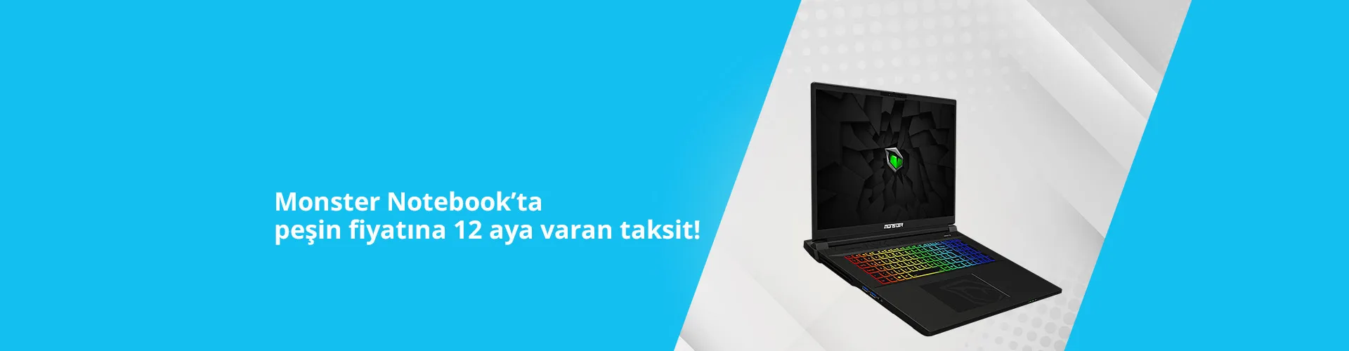 Monster Notebook'ta Takasla Vade Farksız Taksit!