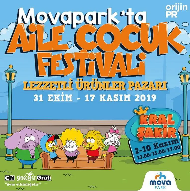 Movapark Aile Çocuk Festivali! Movapark Aile Çocuk Festivali!