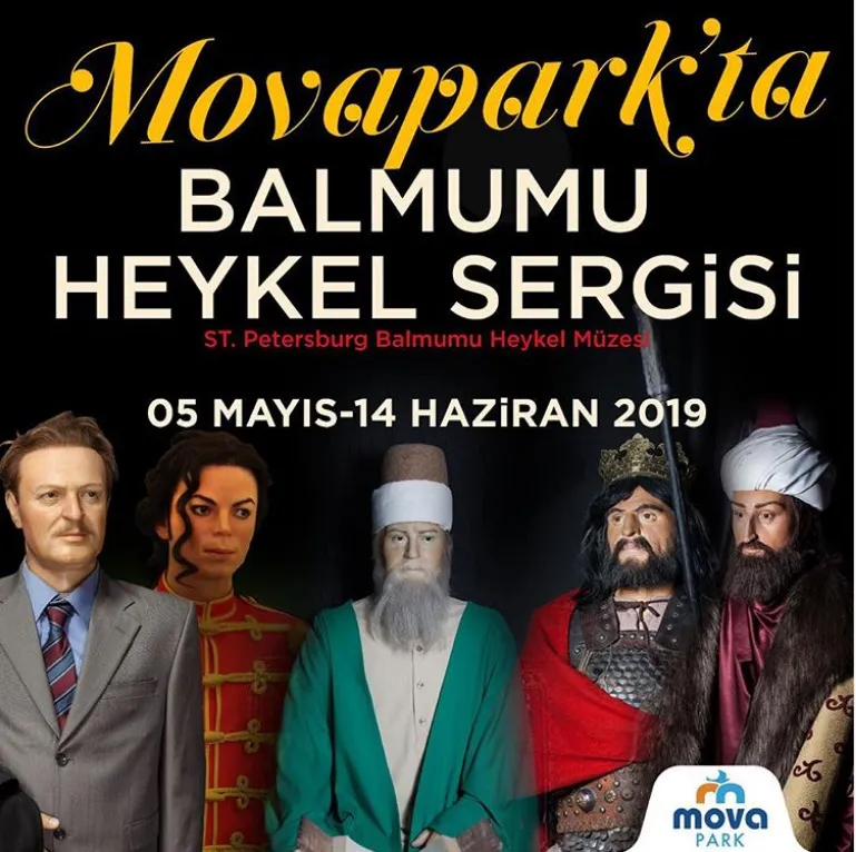 Movapark AVM Balmumu Heykel Sergisi!