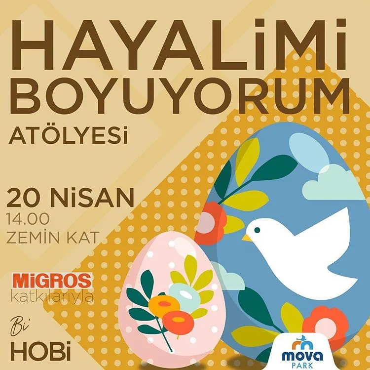 Movapark AVM Hayalimi Boyuyorum Atölyesi! Movapark AVM Hayalimi Boyuyorum Atölyesi!