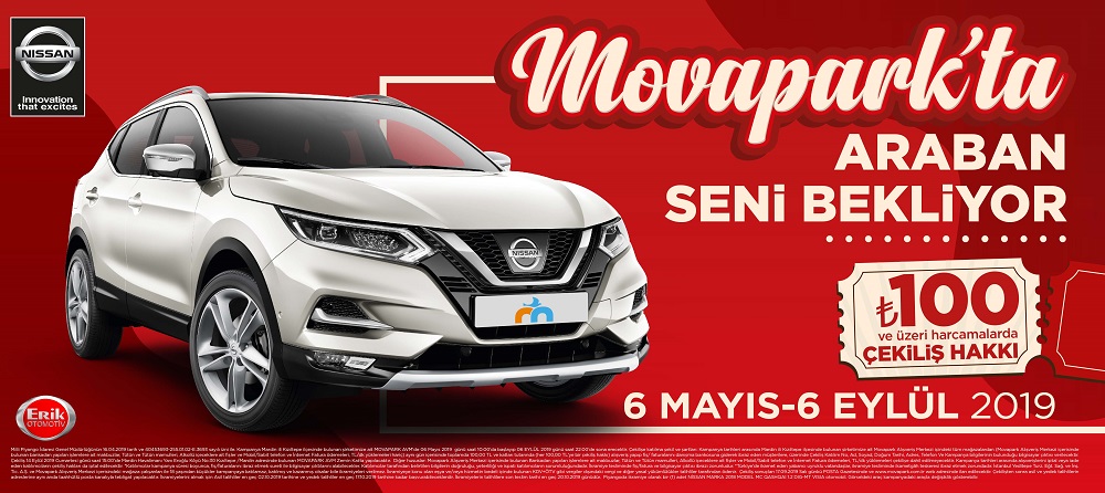 Movapark Nissan Qashqai Çekiliş Kampanyası!