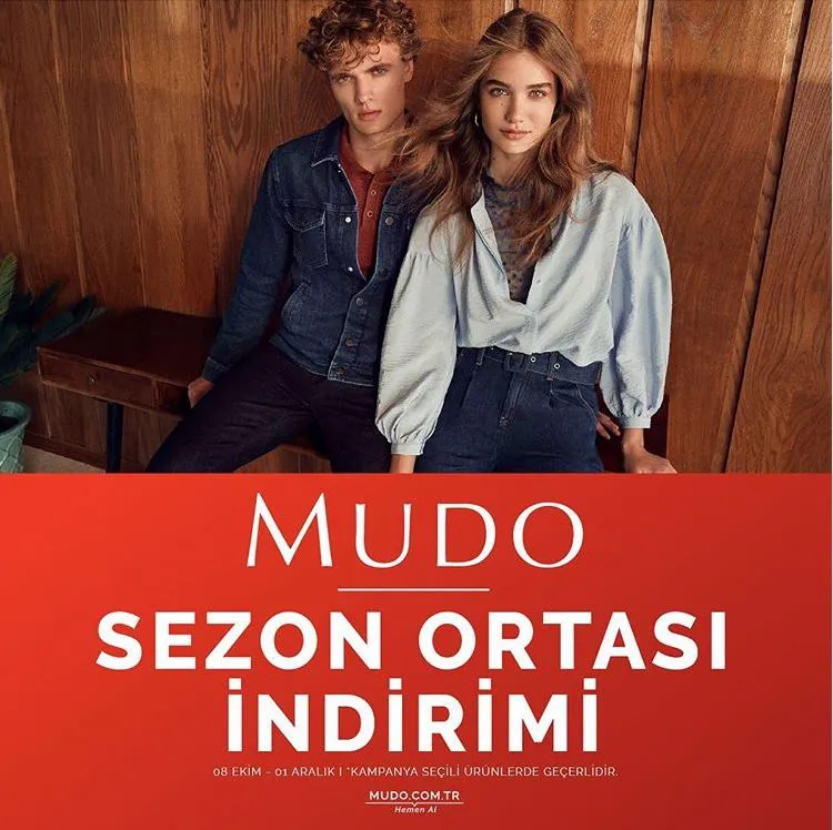 Mudo’da sezon ortası indirimi başladı!