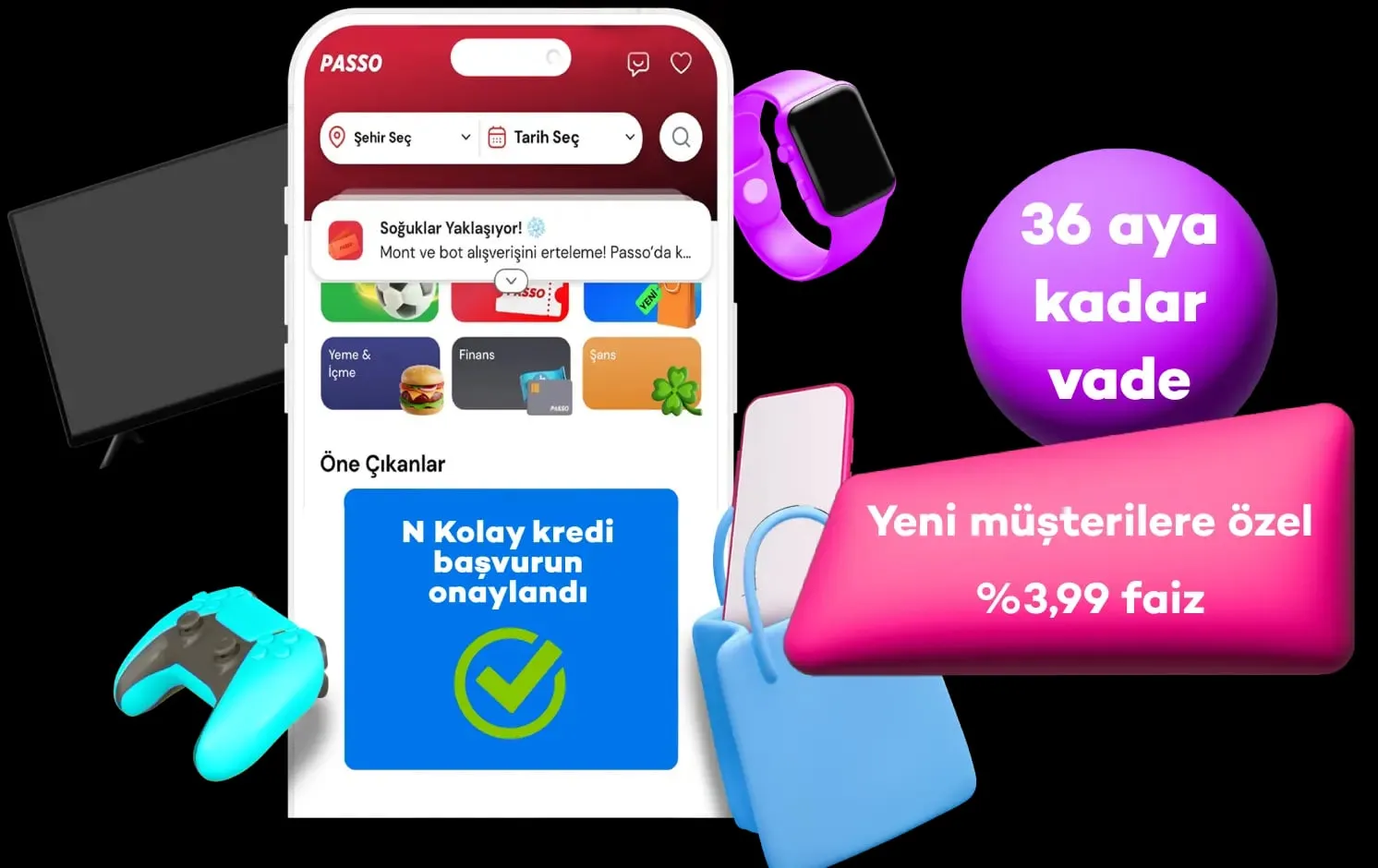 N Kolay Kredi Artık Passo’da!