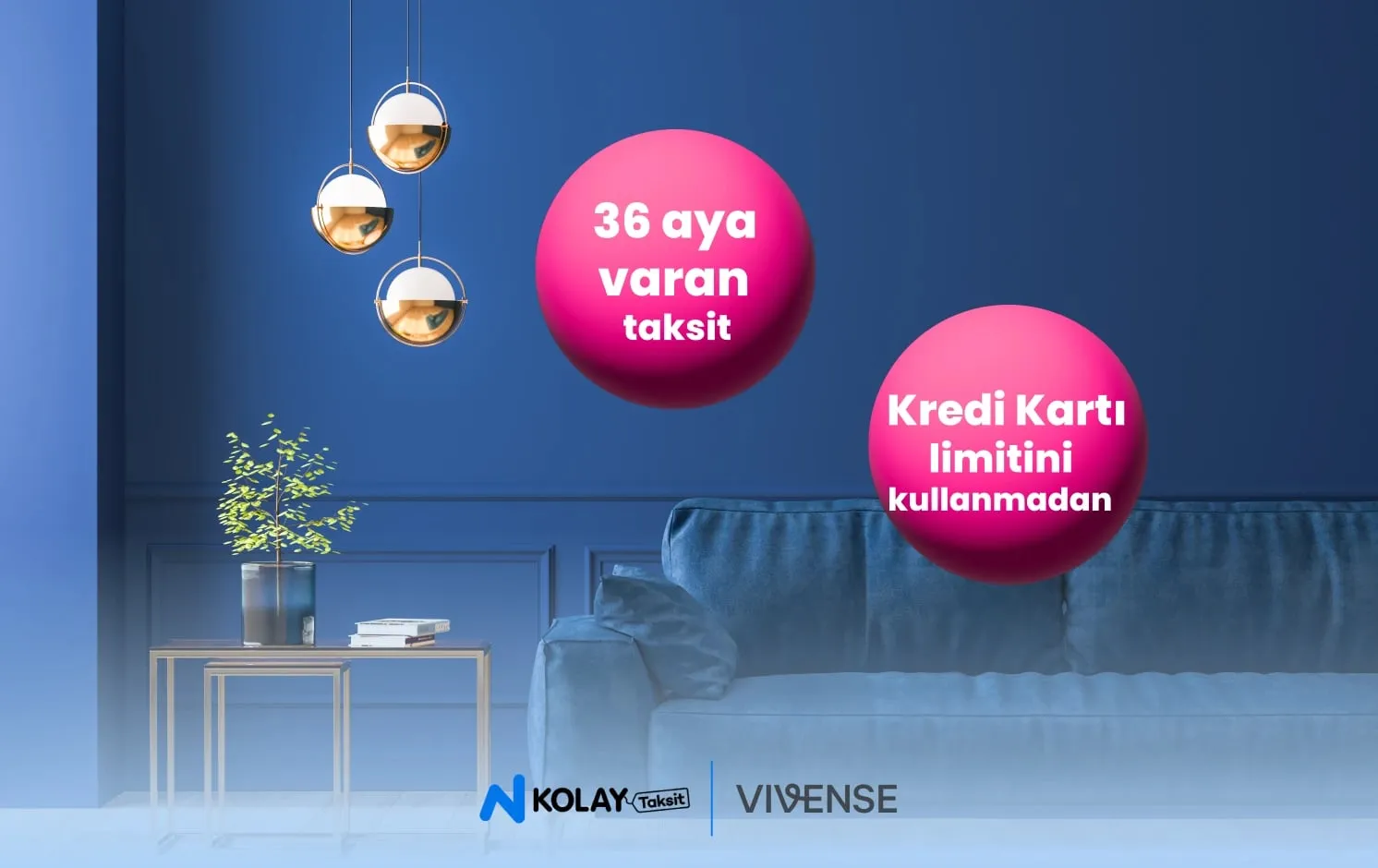 N Kolay Taksit alışveriş kredisi Vivense.com’da!