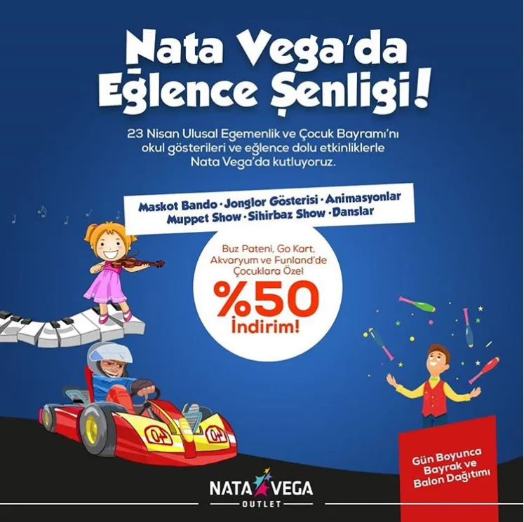Nata Vega'da Eğlence Şenliği!