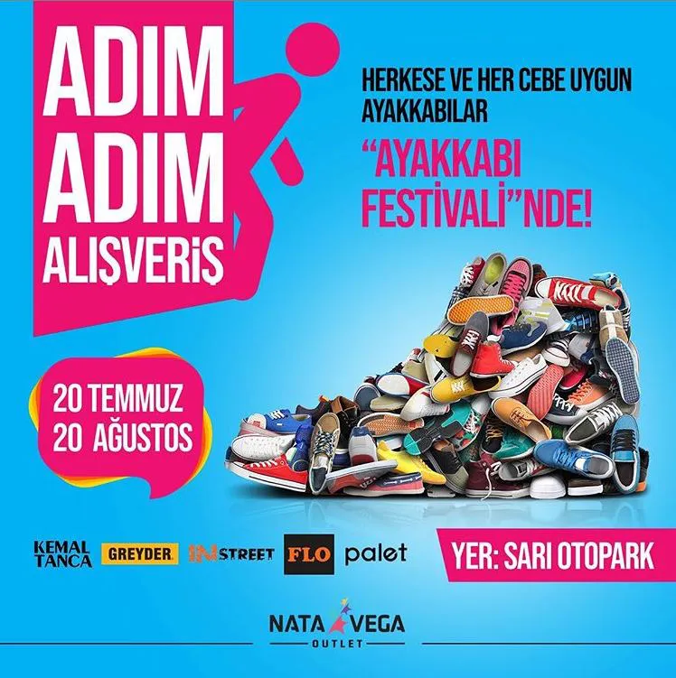 Nata Vega Outlet Ayakkabı Festivali Başlıyor!