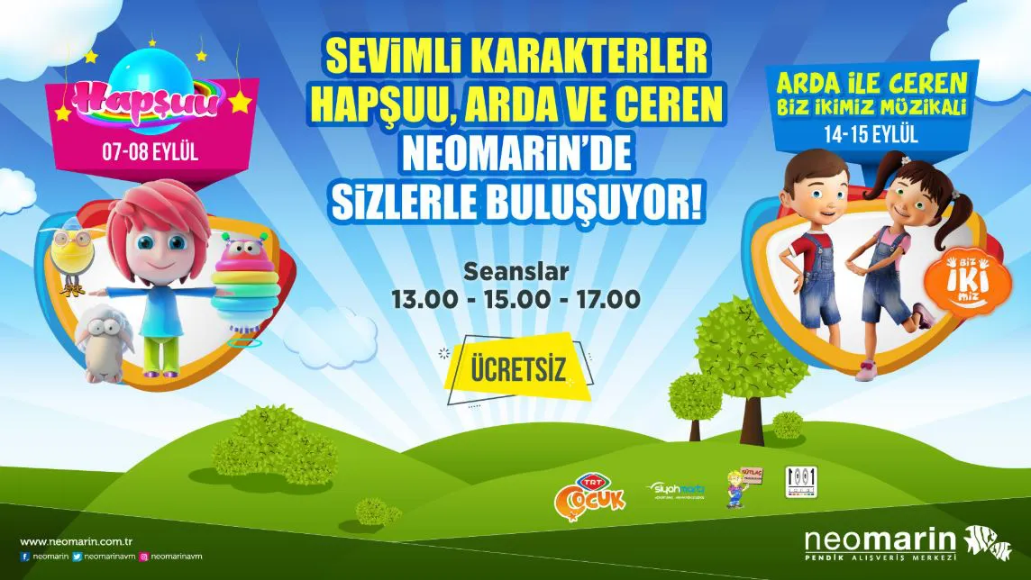 Neomarin'de Hapşuu Müzikal Etkinliği! Neomarin'de Hapşuu Müzikal Etkinliği!