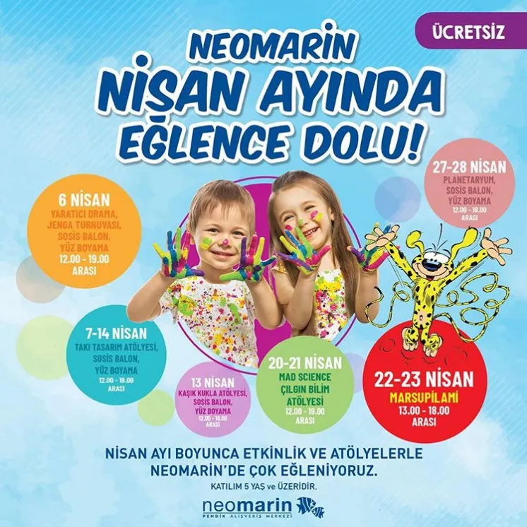 Neomarin Nisan Ayında Eğlence Dolu! Neomarin Nisan Ayında Eğlence Dolu!