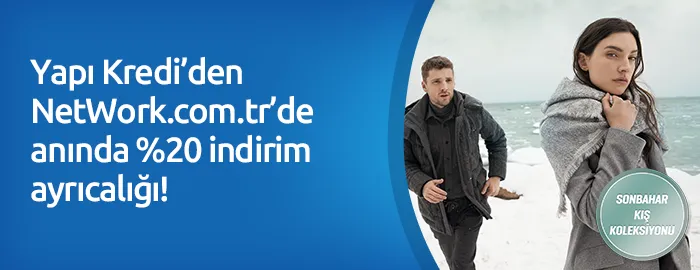 Yapı Kredi'den NetWork.com.tr'de %20 indirim ayrıcalığı! Yapı Kredi'den NetWork.com.tr'de %20 indirim ayrıcalığı!
