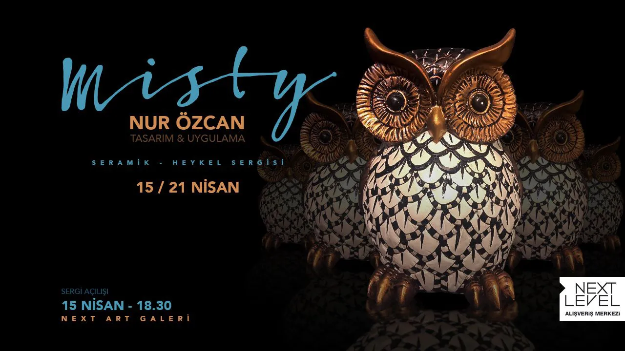 Misty Nur Özcan Seramik Heykel Sergisi!