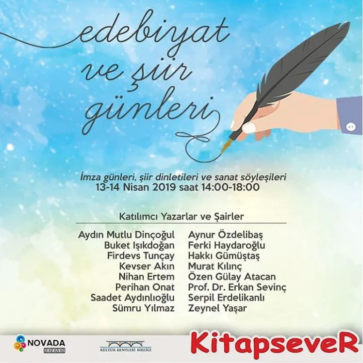 Novada Menemen edebiyat ve şiir günleri! Novada Menemen edebiyat ve şiir günleri!