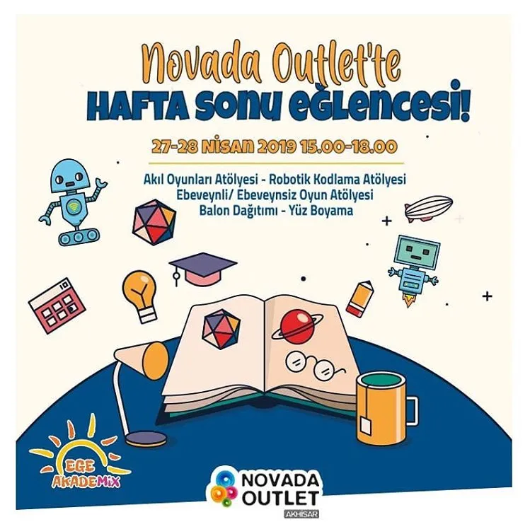Novada Outlet'te Hafta Sonu Eğlencesi! Novada Outlet'te Hafta Sonu Eğlencesi!