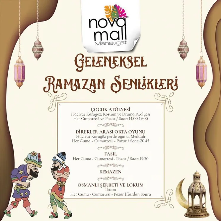 Novamall Ramazan Şenlikleri başlıyor!