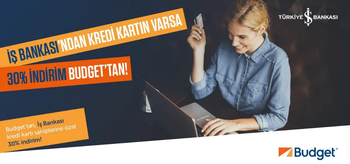 Maximum ile Budget’da %30 indirim fırsatı! Maximum ile Budget’da %30 indirim fırsatı!