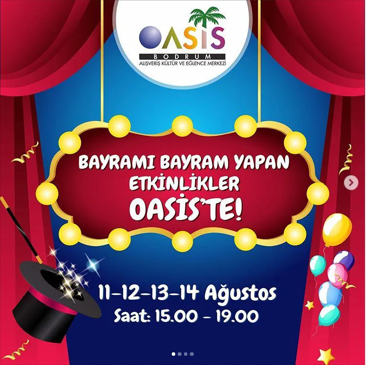 Çocuklar Bayramı Bayram Yapan Etkinlikler Oasis’te!