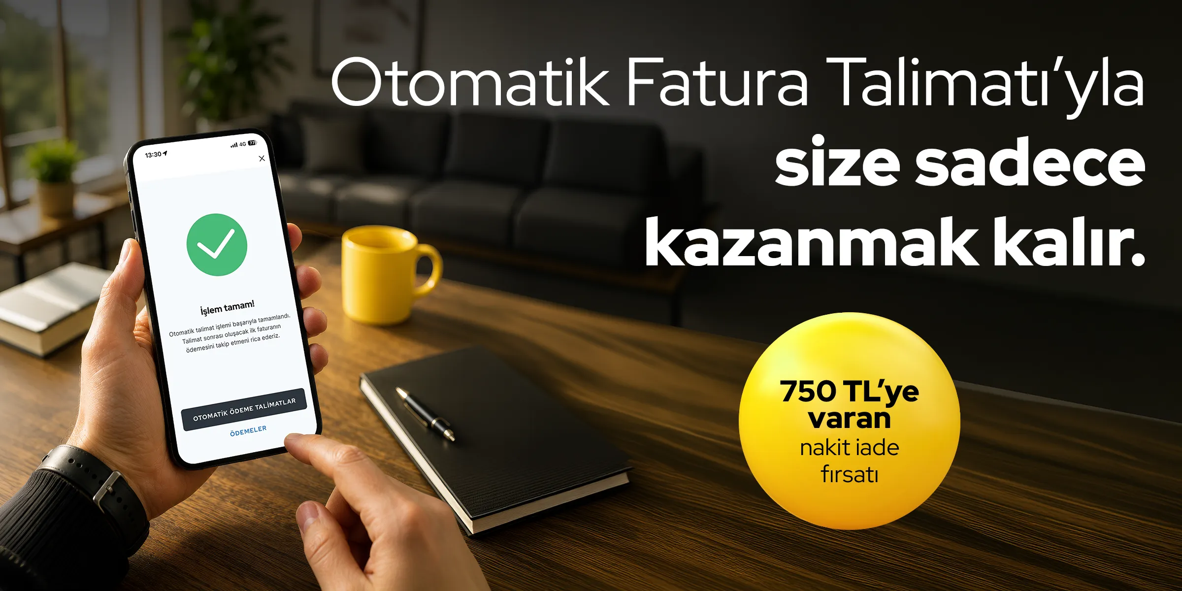 Odea Kampanyası: Otomatik Fatura Talimatları ile Nakit İade